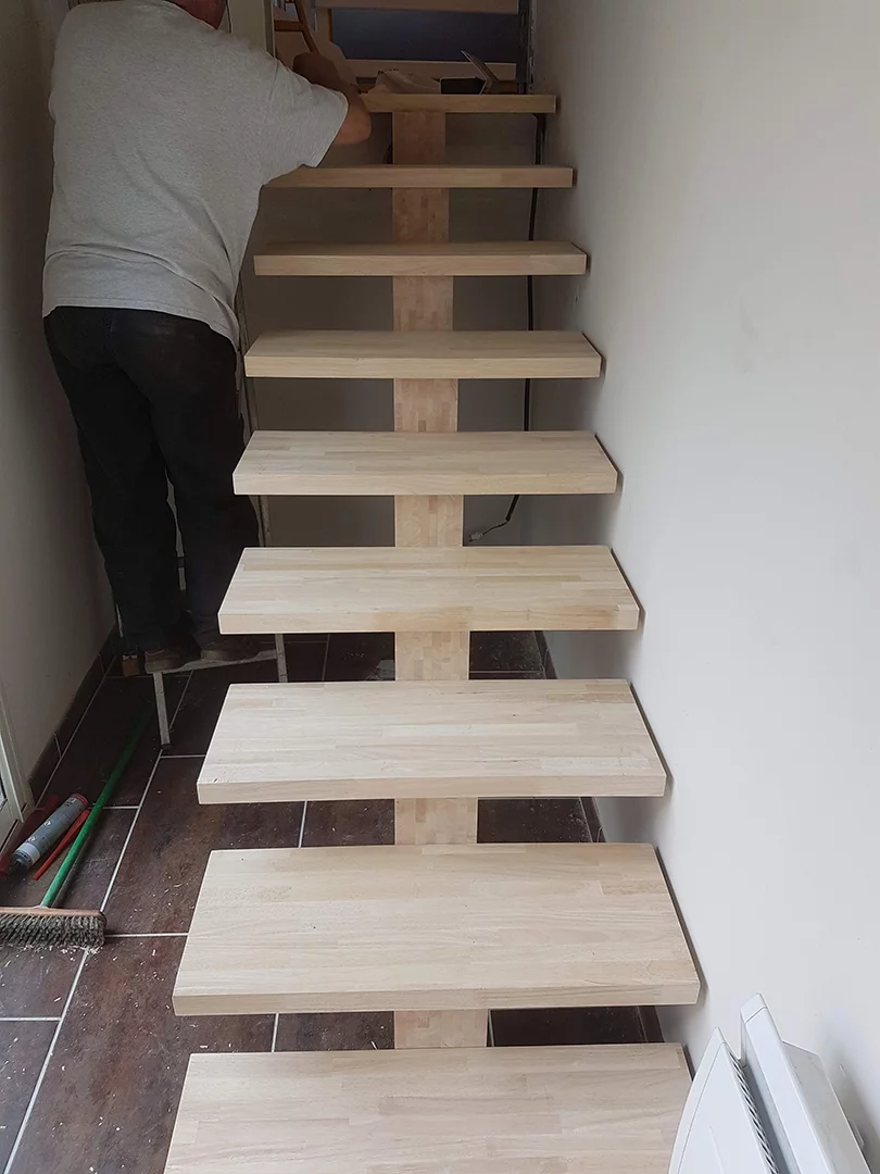 Création d'un escalier